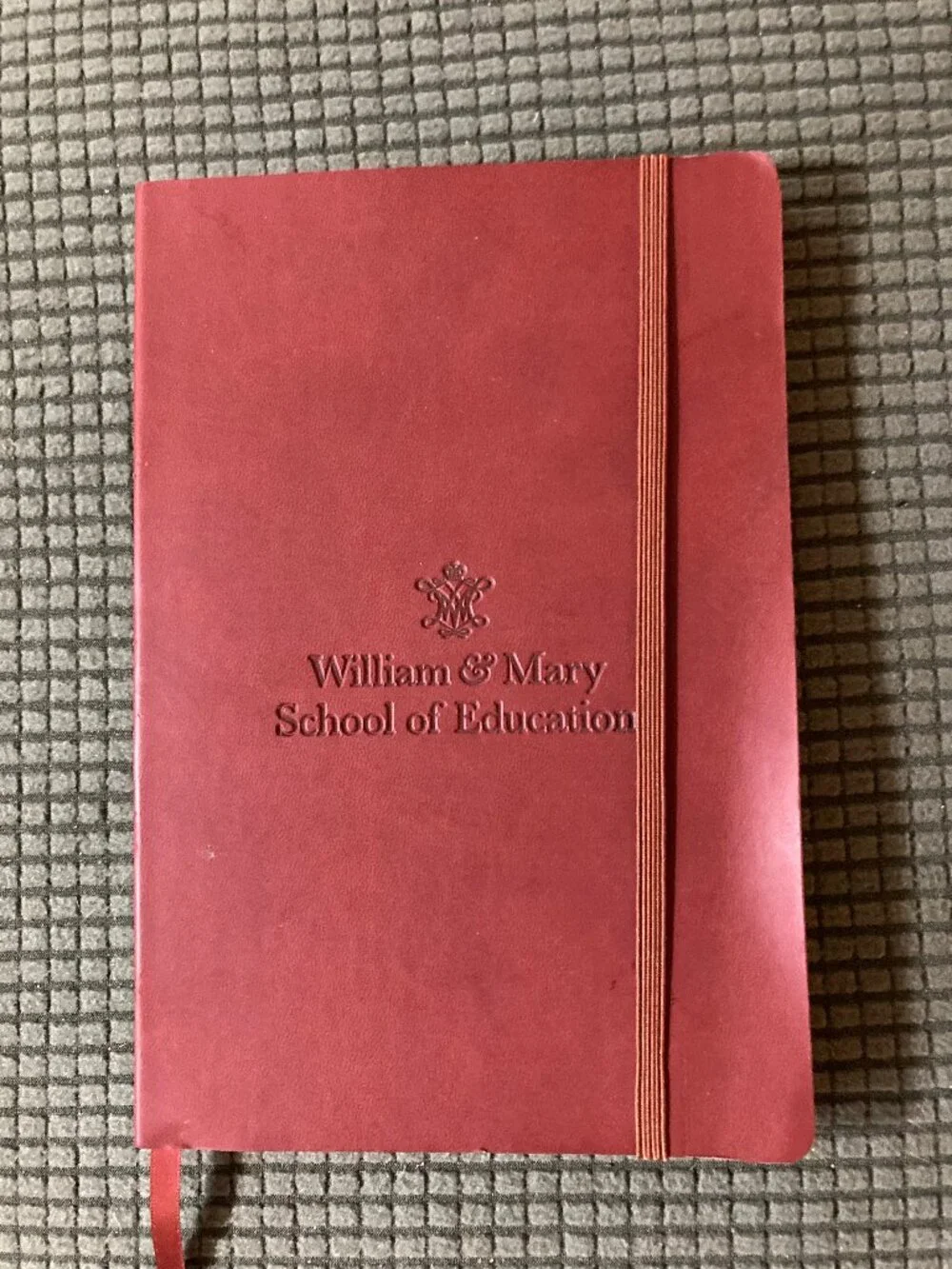 MARY AND MARY  SCHOOL OF EDUCATION LEATHER JOURNAL